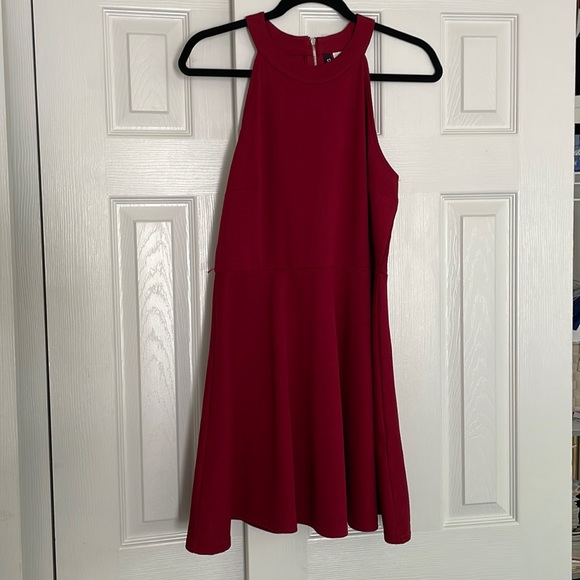 Women’s A line red mini dress - Picture 1 of 4